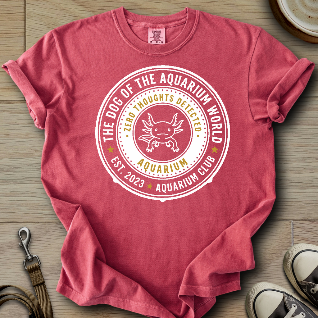 The Dog of the Aquarium World - Axolotl T-Shirt