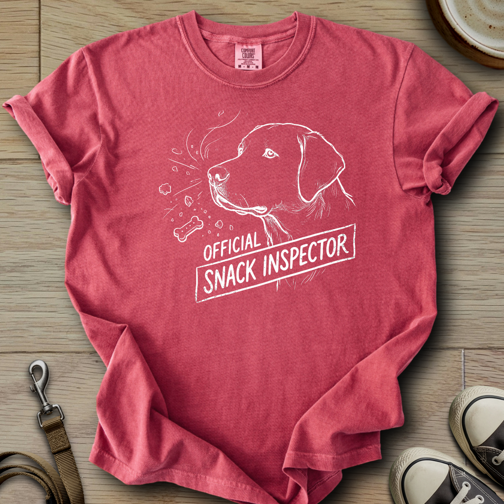 Official Snack Inspector - Labrador T-Shirt