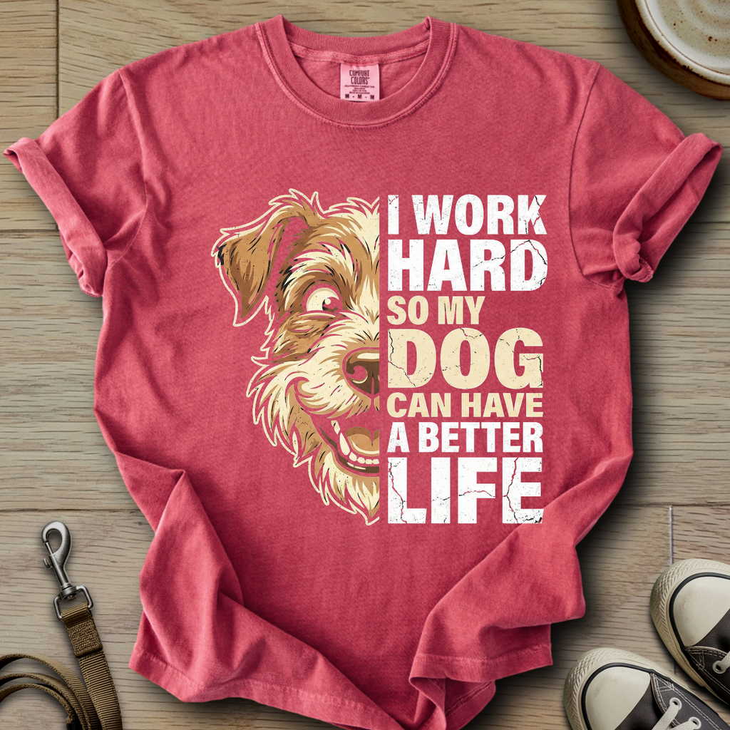 My Dog can have a better Life - Parson T-Shirt