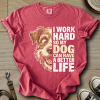 My Dog can have a better Life - Parson T-Shirt