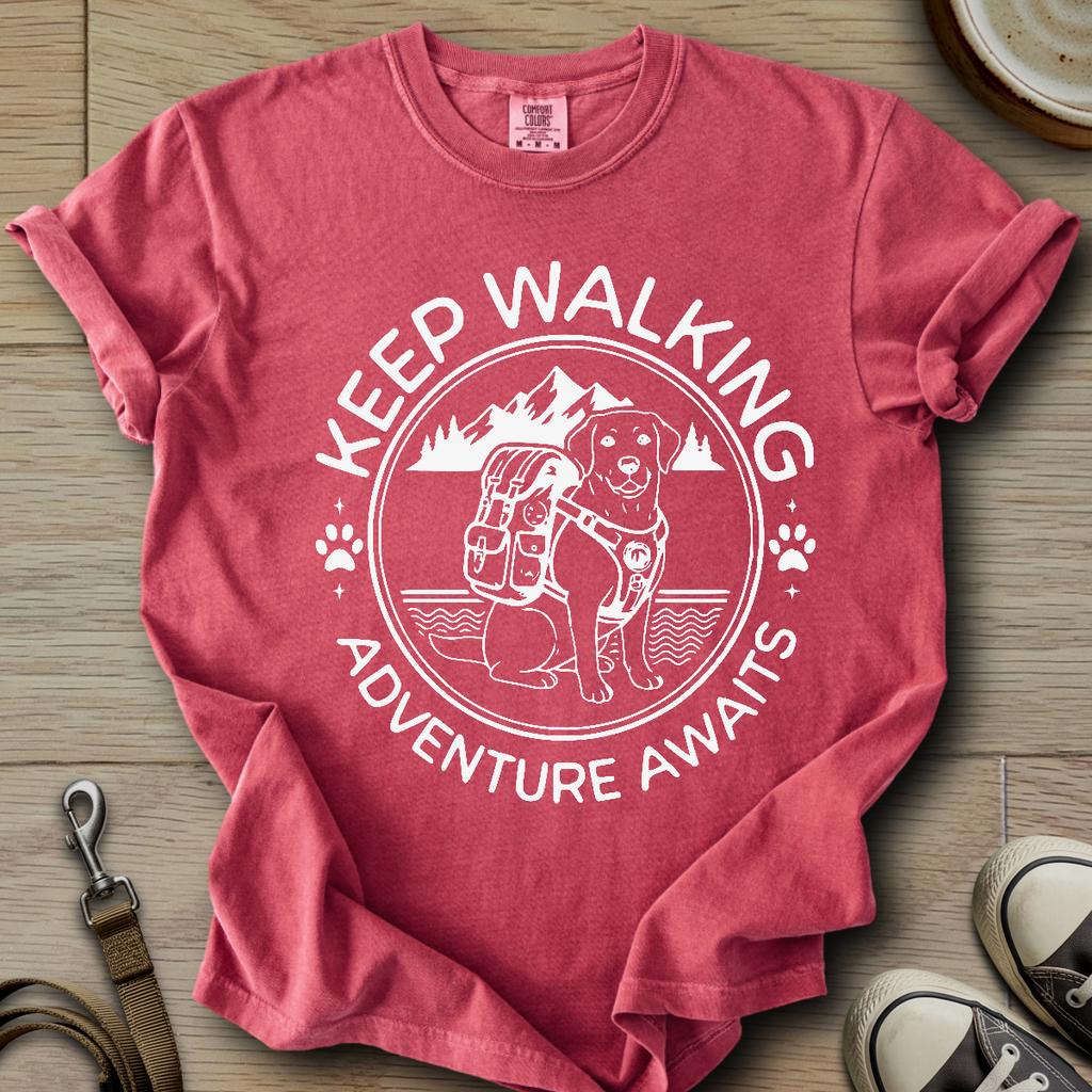 Adventure Awaits - Labrador T-Shirt
