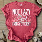 Not Lazy Energy Efficient - Beardie T-Shirt
