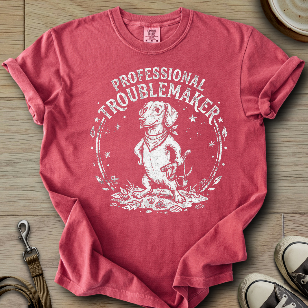 Professional Troblemakers - Doxie T-Shirt ©