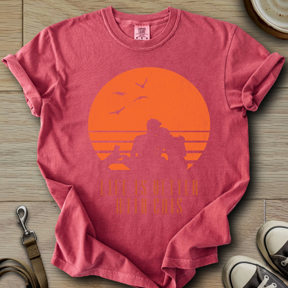 Life is Better With Cats T-Shirt