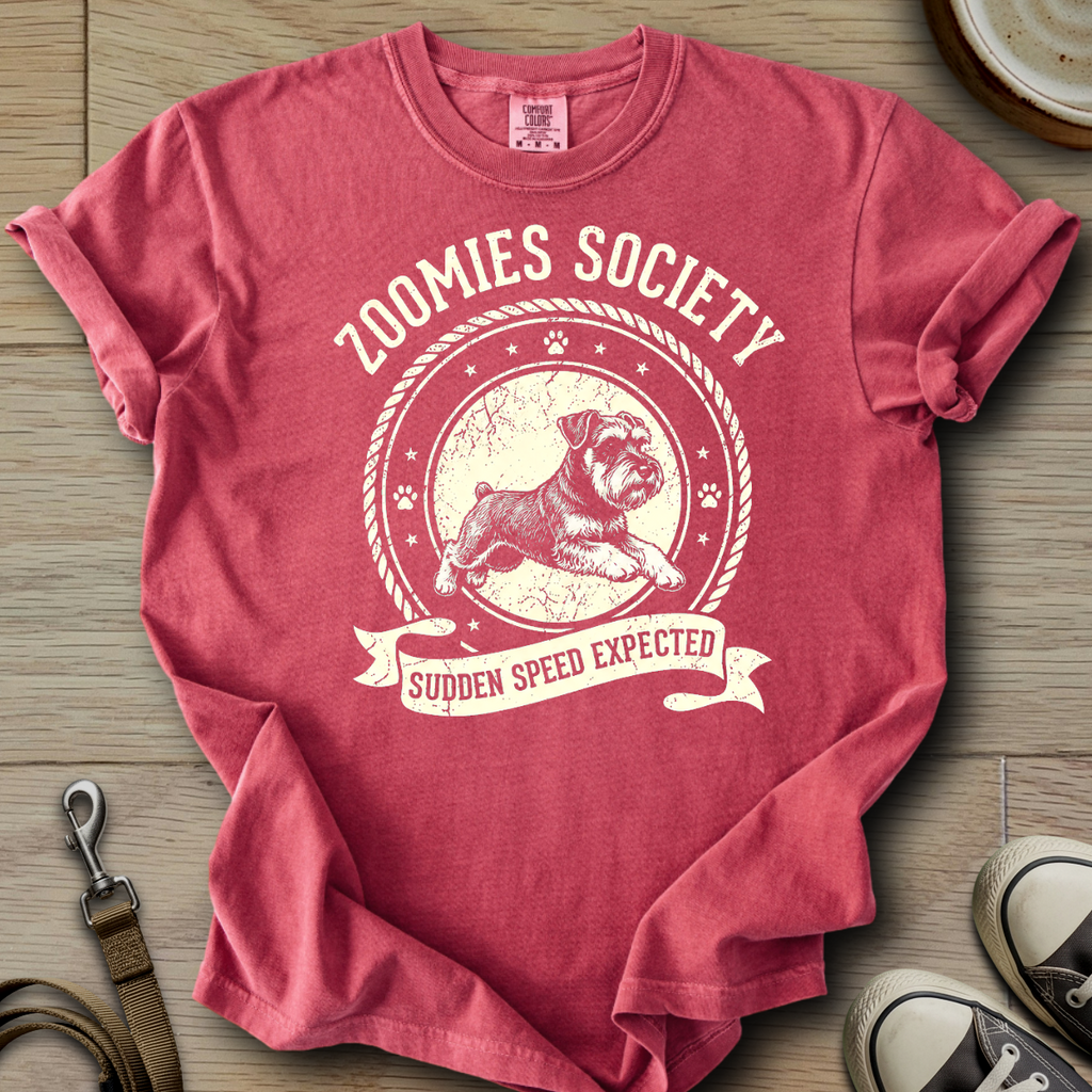 Zoomies Society - Schnauzer T-Shirt
