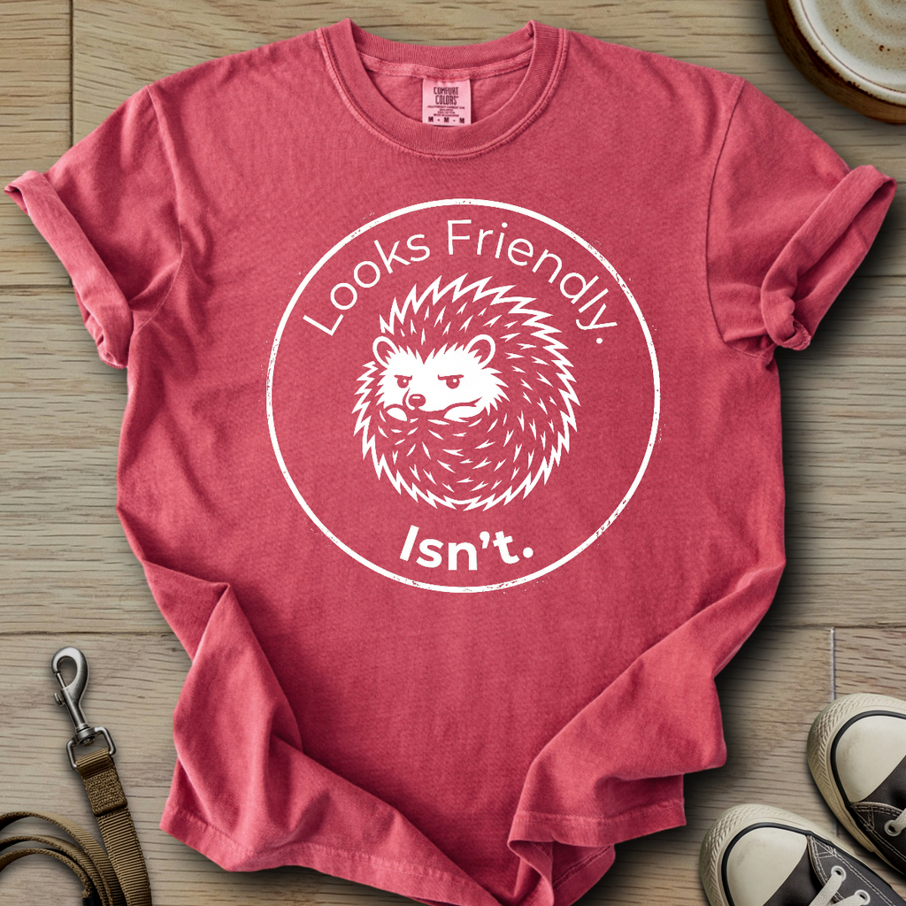 Looks Friendly - Hedgie T-Shirt