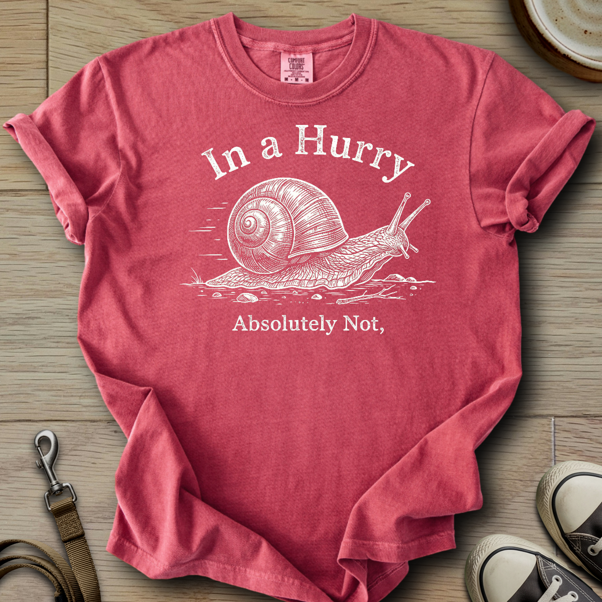 In a Hurry - Snail T-Shirt