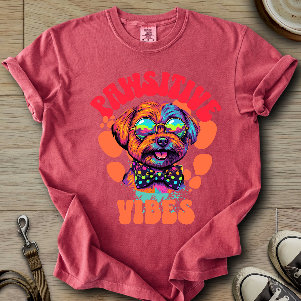 Pawsitive Dog Vibes T-Shirt