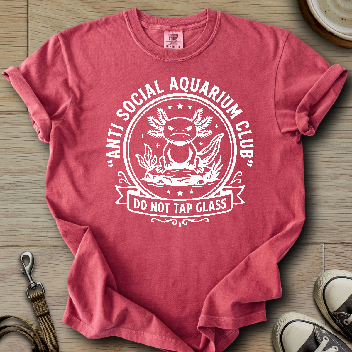 Anti Social Aquarium Club - Axolotl T-Shirt
