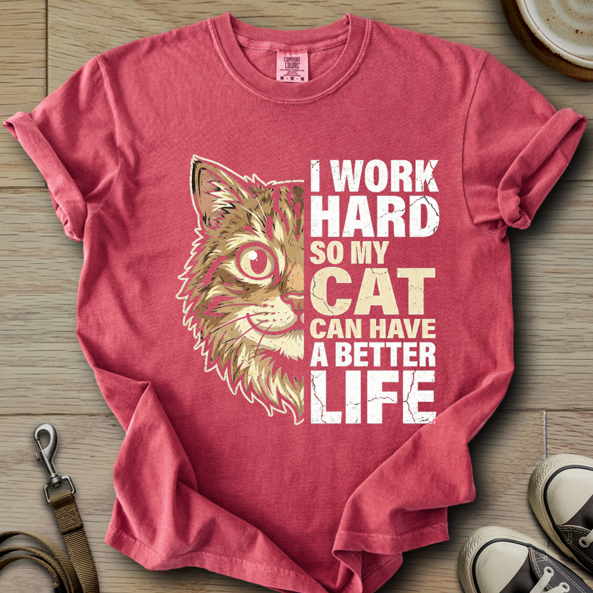 My Cat can have a better Life T-Shirt