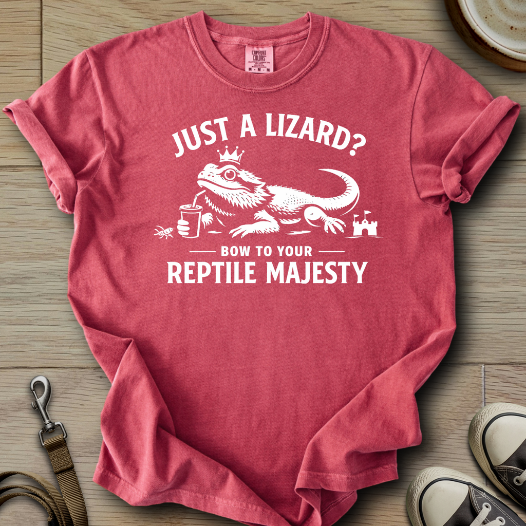 Just a Lizard? - Beardie T-Shirt