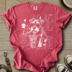 Cool Schnauzer drinking  T-Shirt