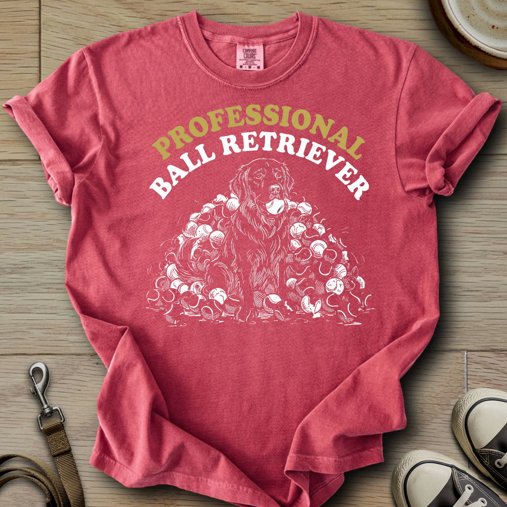 Professional Ball Retriever - Golden T-Shirt