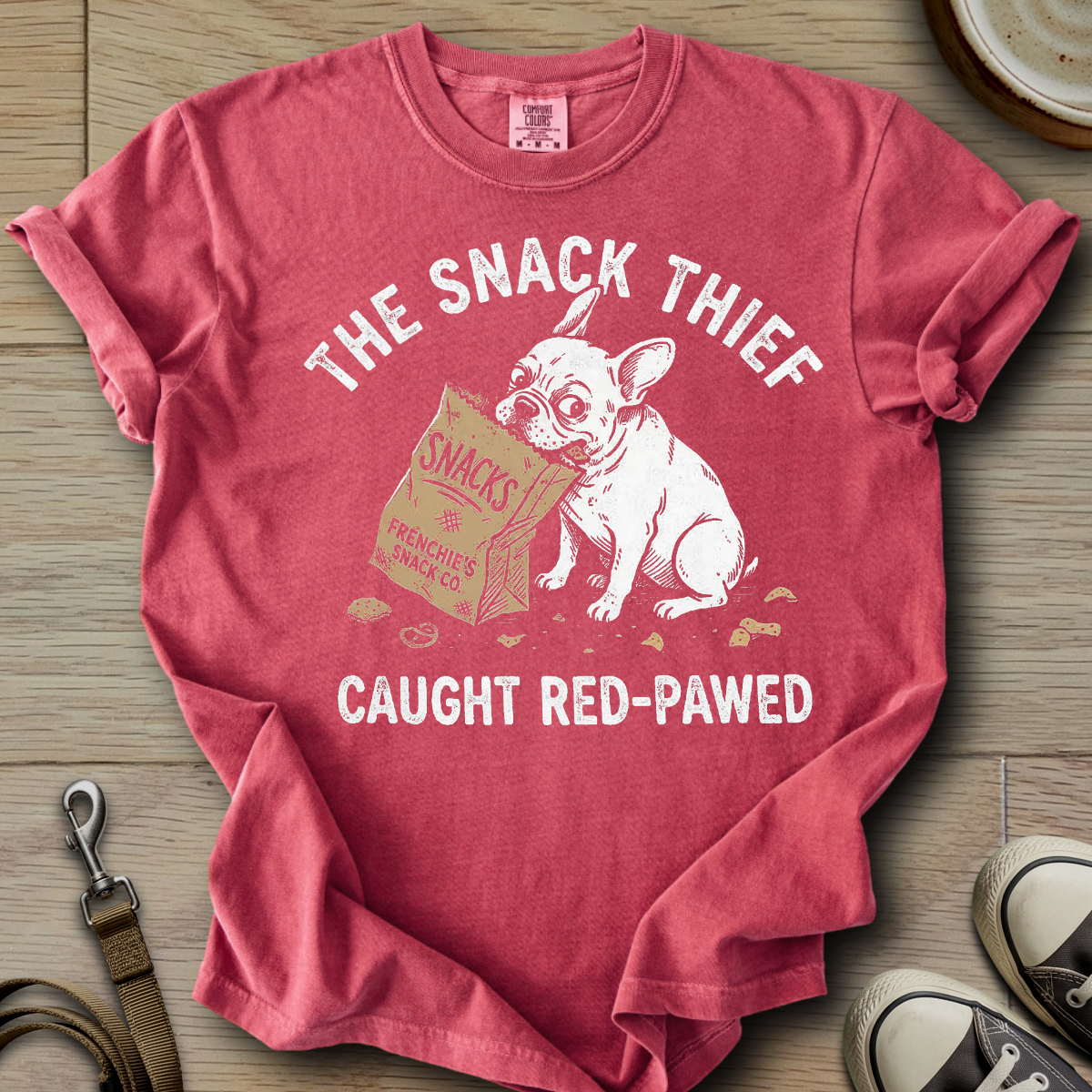 The Snack Thief - Frenchie T-Shirt