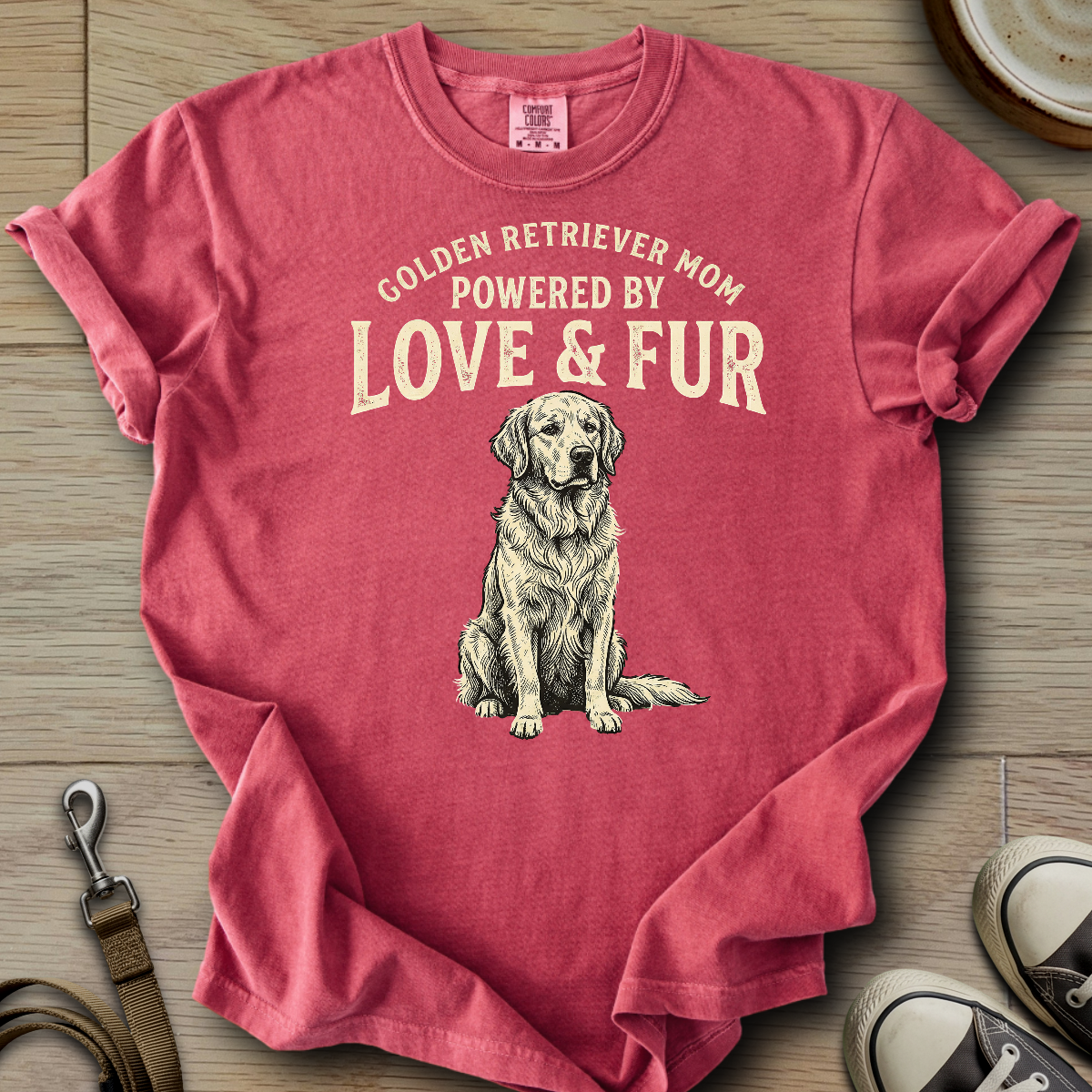 Golden Retriever Mom - Golden T-Shirt