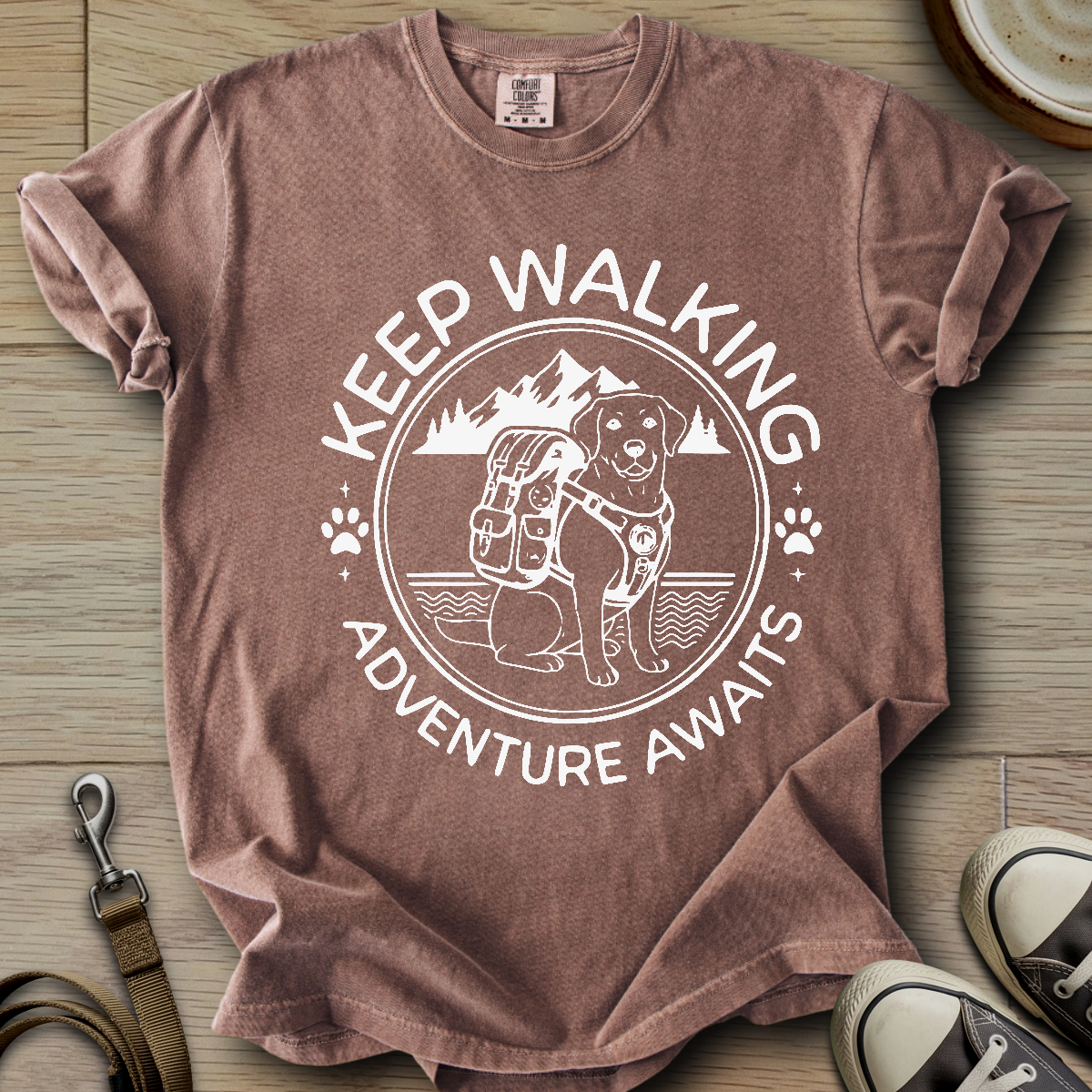 Adventure Awaits - Labrador T-Shirt