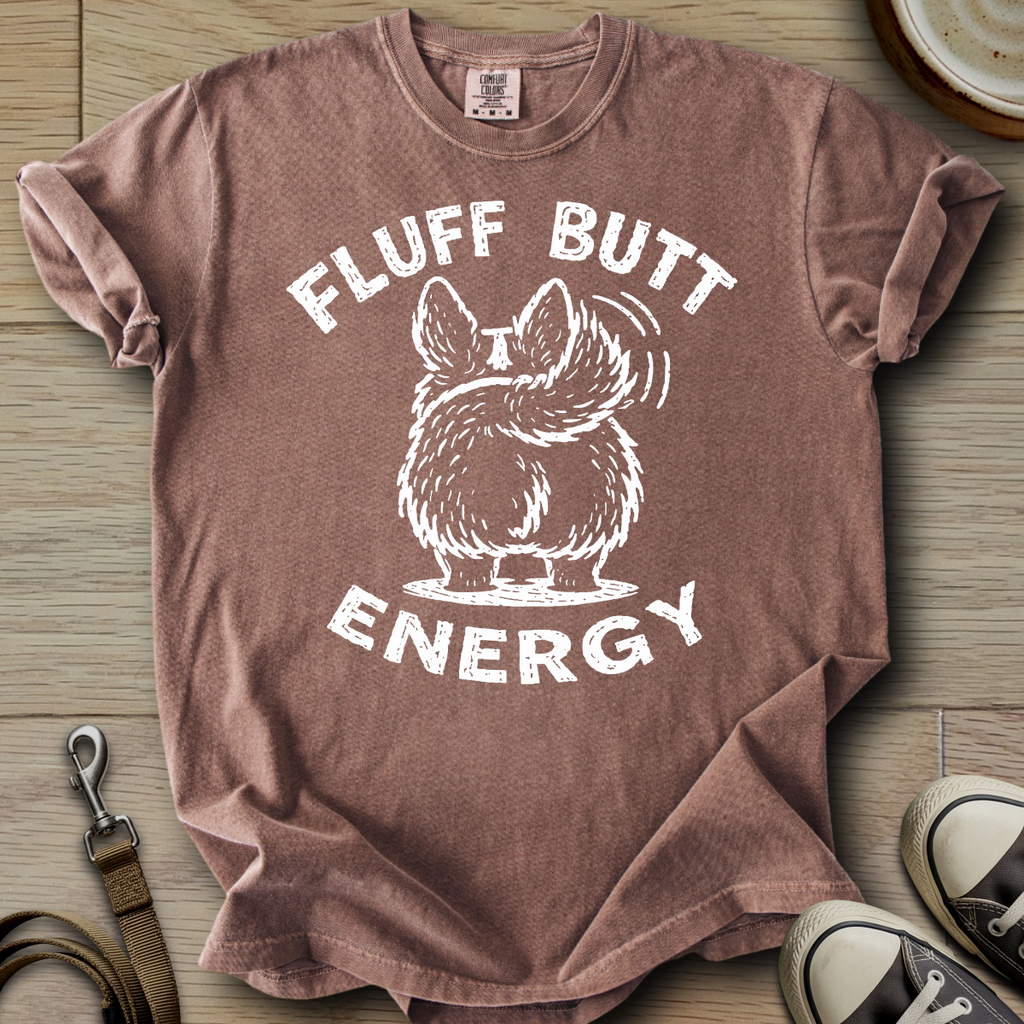 Fluff Butt Energy - Corgi T-Shirt