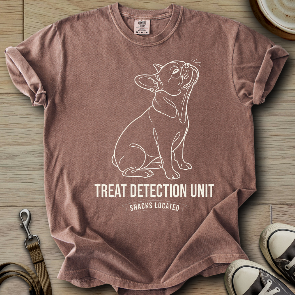 Treat Detection Unit - Frenchie T-Shirt