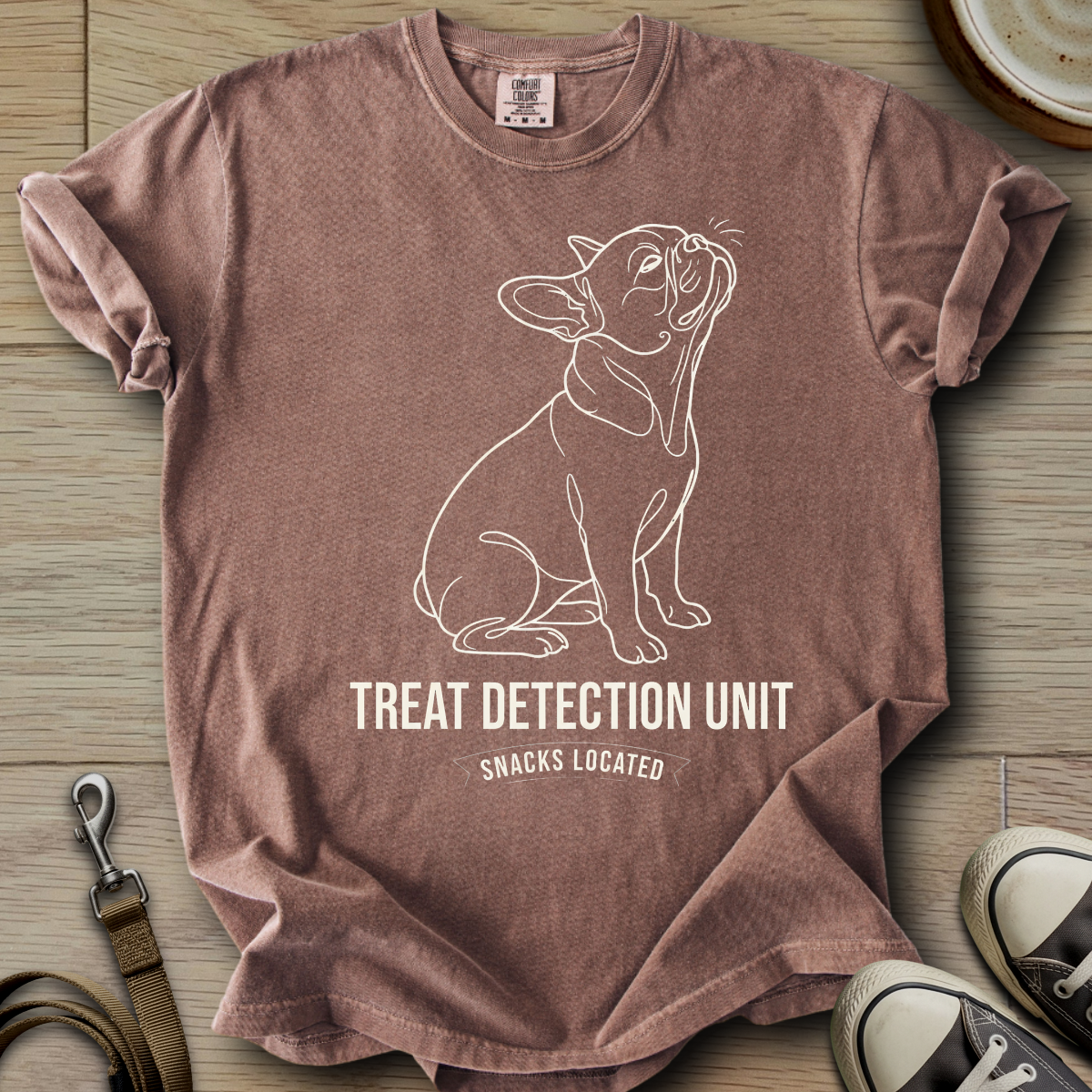 Treat Detection Unit - Frenchie T-Shirt