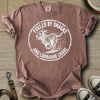 Fueled by Snacks - Labrador T-Shirt