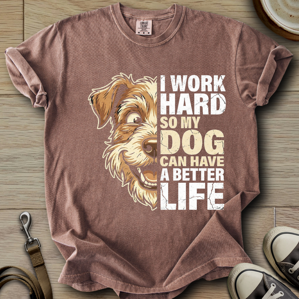 My Dog can have a better Life - Parson T-Shirt