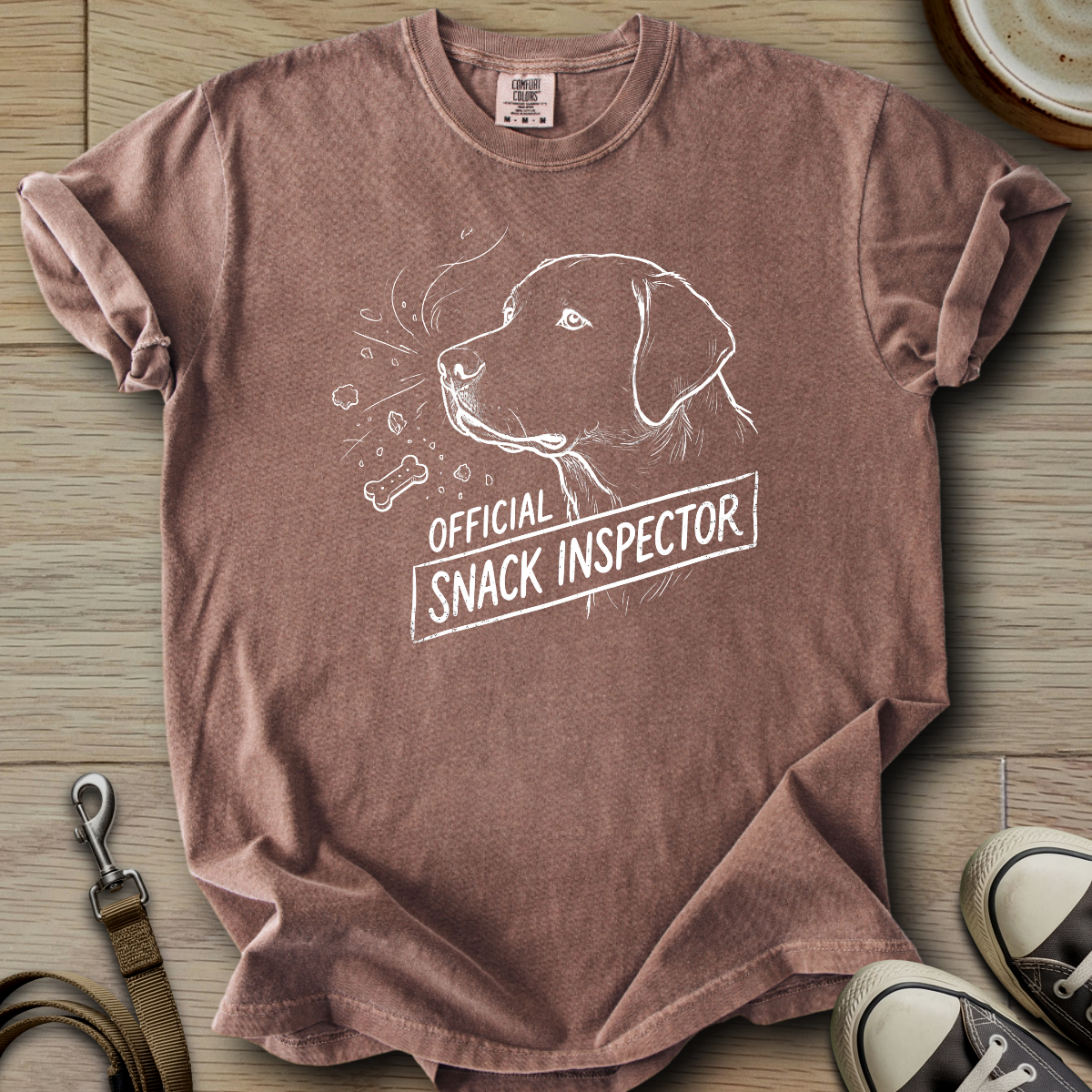 Official Snack Inspector - Labrador T-Shirt