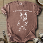 Professional Troublemaker - Frenchie T-Shirt