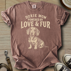 Doxie Mom Love & Fur T-Shirt