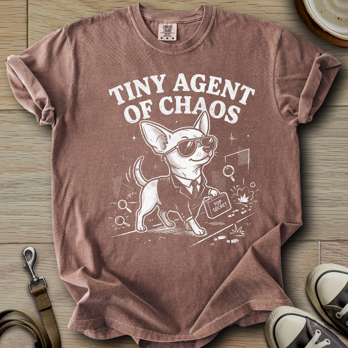 Tiny Agent of Chaos - Dog T-Shirt