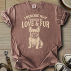 Frenchie Mom Love & Fur T-Shirt