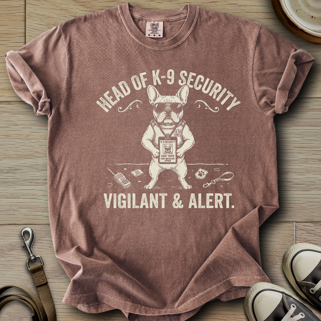 Vigilant & Alert - Frenchie T-Shirt