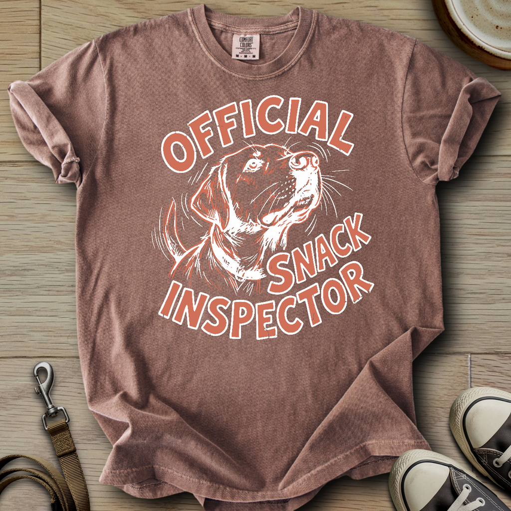 Official Snack inspector - Labrador T-Shirt