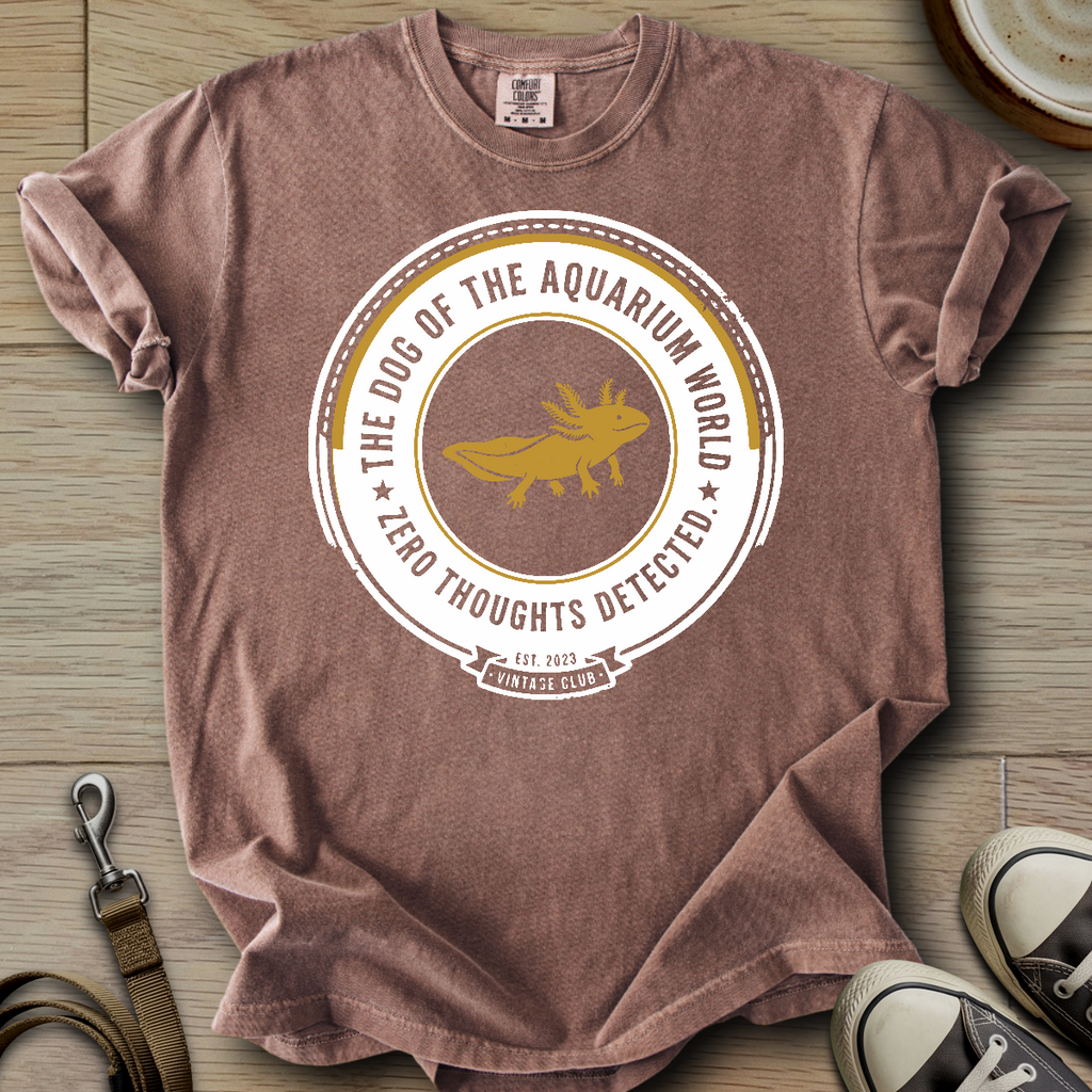 The Dog of the Aquarium World - Axolotl T-Shirt