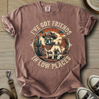 Got Friends in Low Places - Frenchie T-Shirt