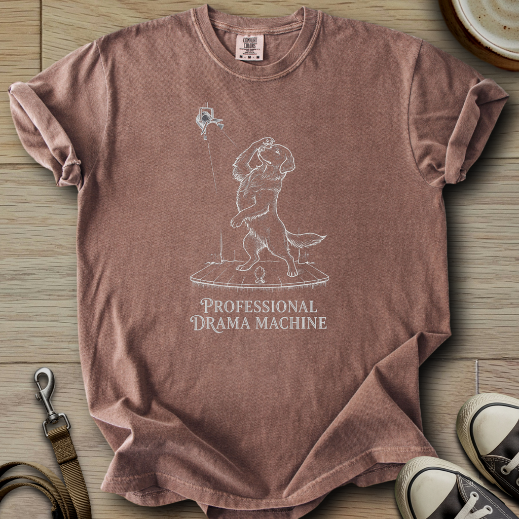 Pro. Drama Machine - Golden T-Shirt