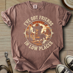 Got Friends in Low Places - Doxie T-Shirt