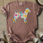 Personalized Name dog silhouette - Parson T-Shirt