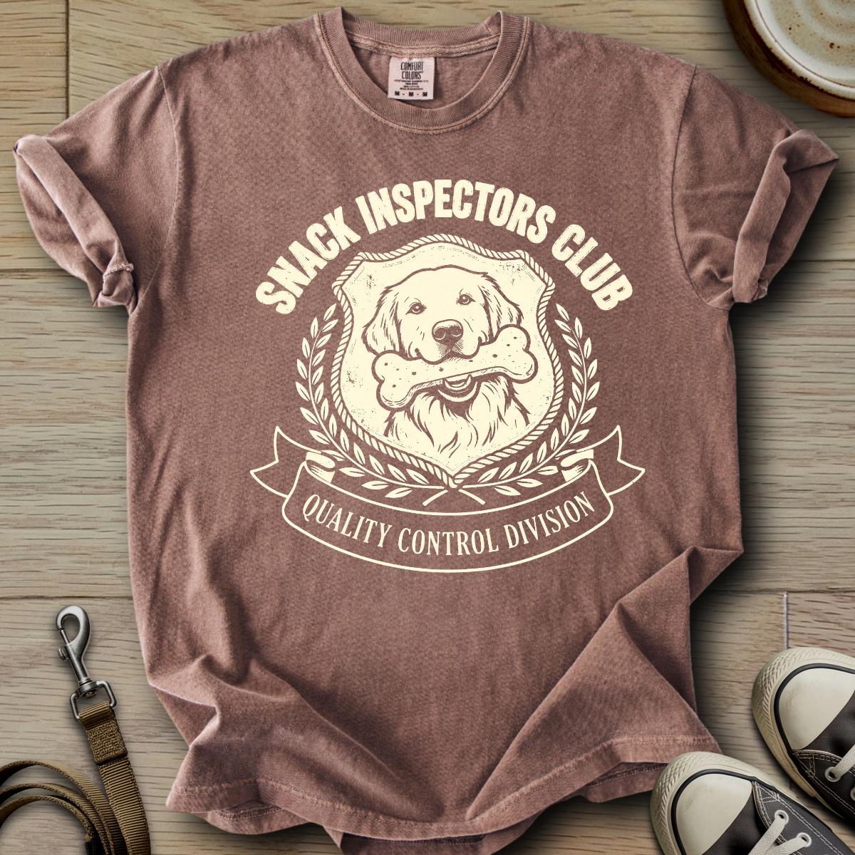 Snack Inspectors Club - Golden T-Shirt