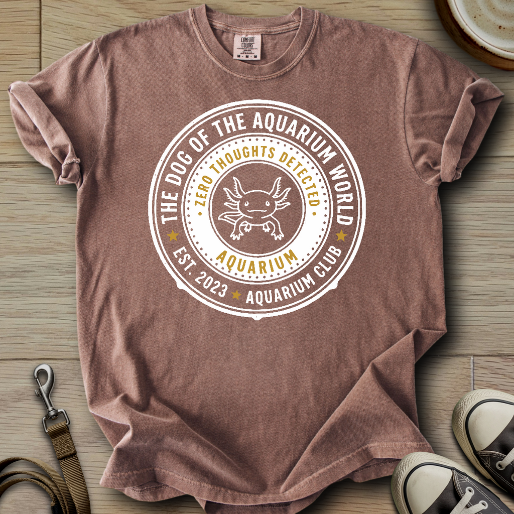 The Dog of the Aquarium World - Axolotl T-Shirt