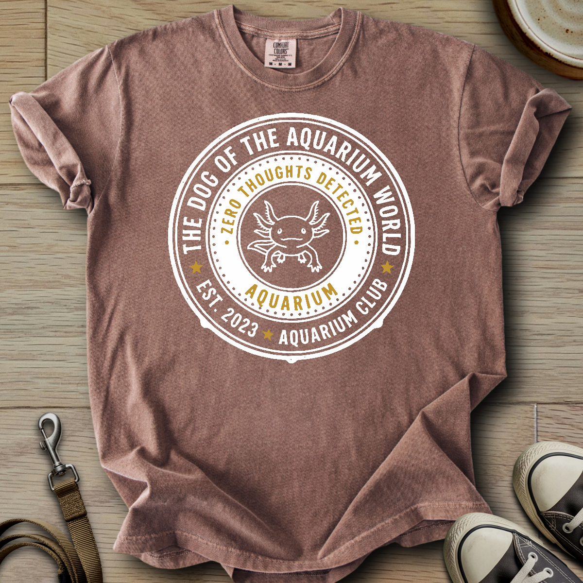 The Dog of the Aquarium World - Axolotl T-Shirt