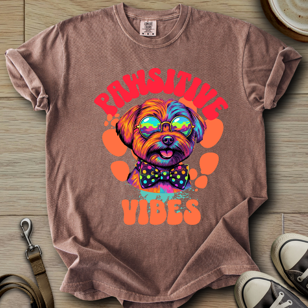 Pawsitive Dog Vibes T-Shirt