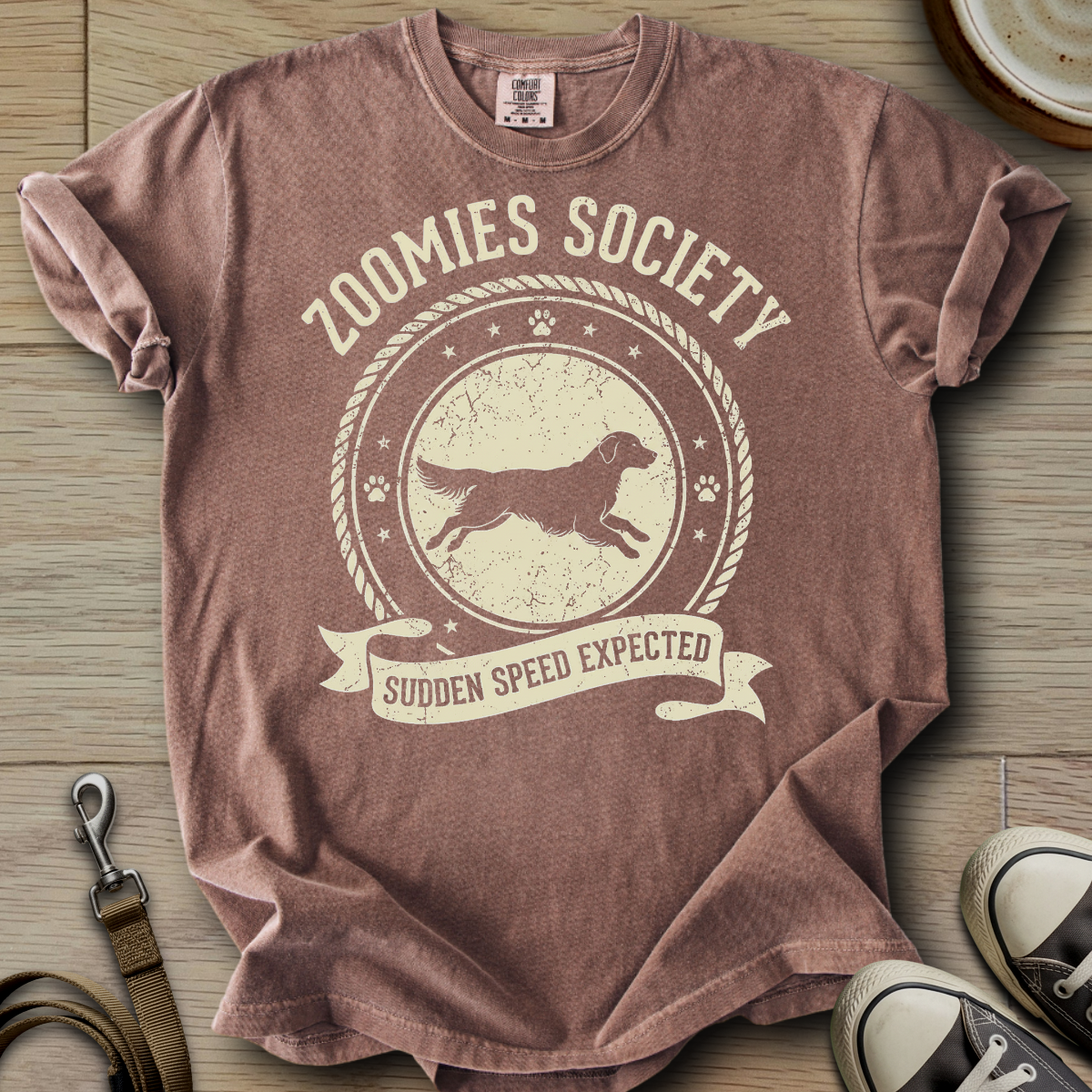 Zoomies Society - Golden T-Shirt ©