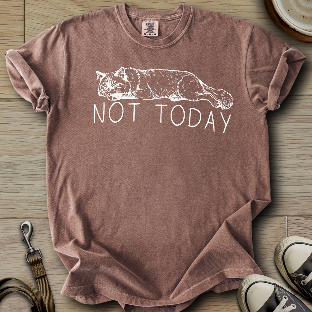 Not Today - Cat T-Shirt