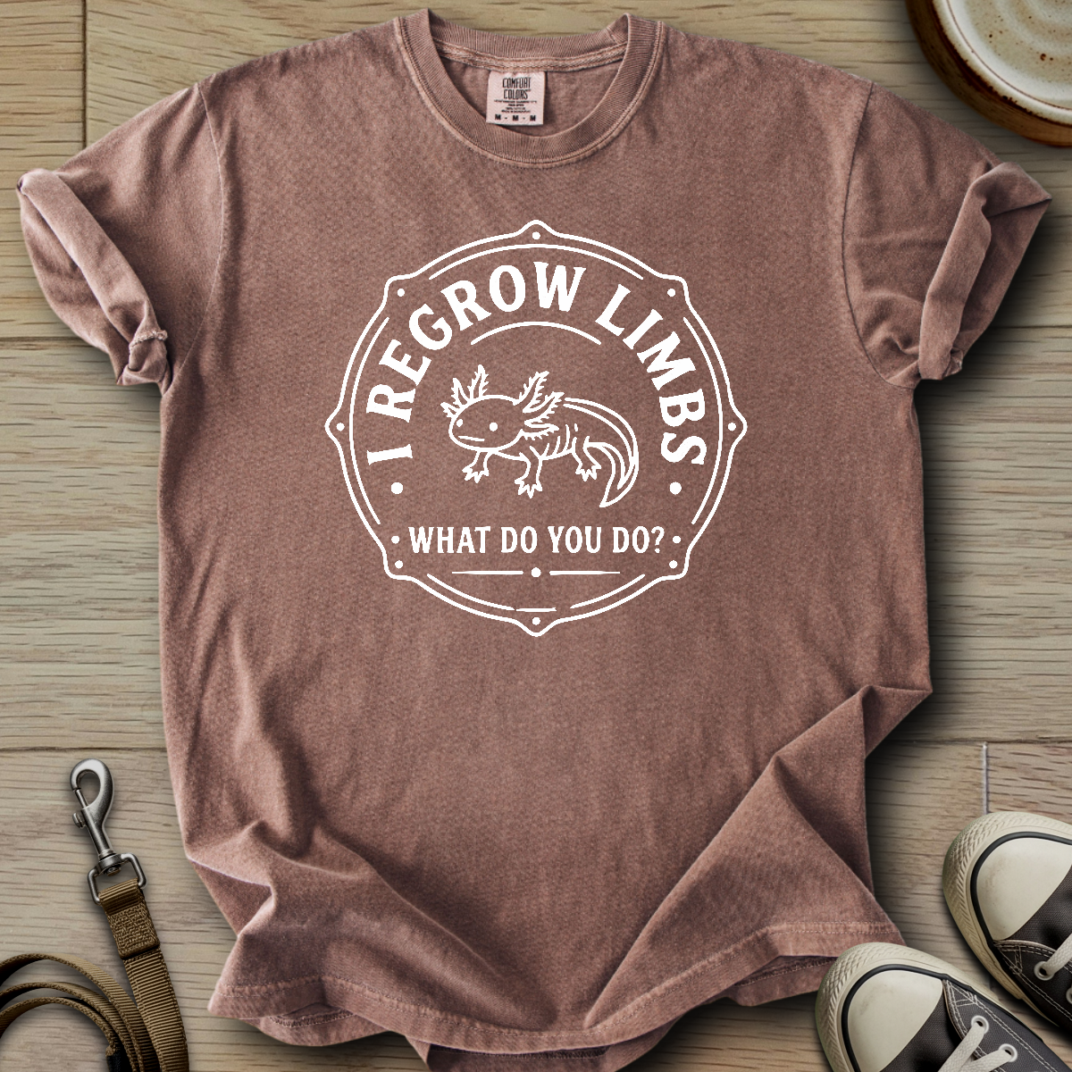 I Regrow Limbs - Axolotl T-Shirt