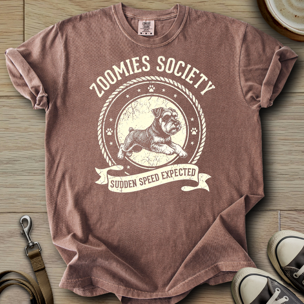 Zoomies Society - Schnauzer T-Shirt
