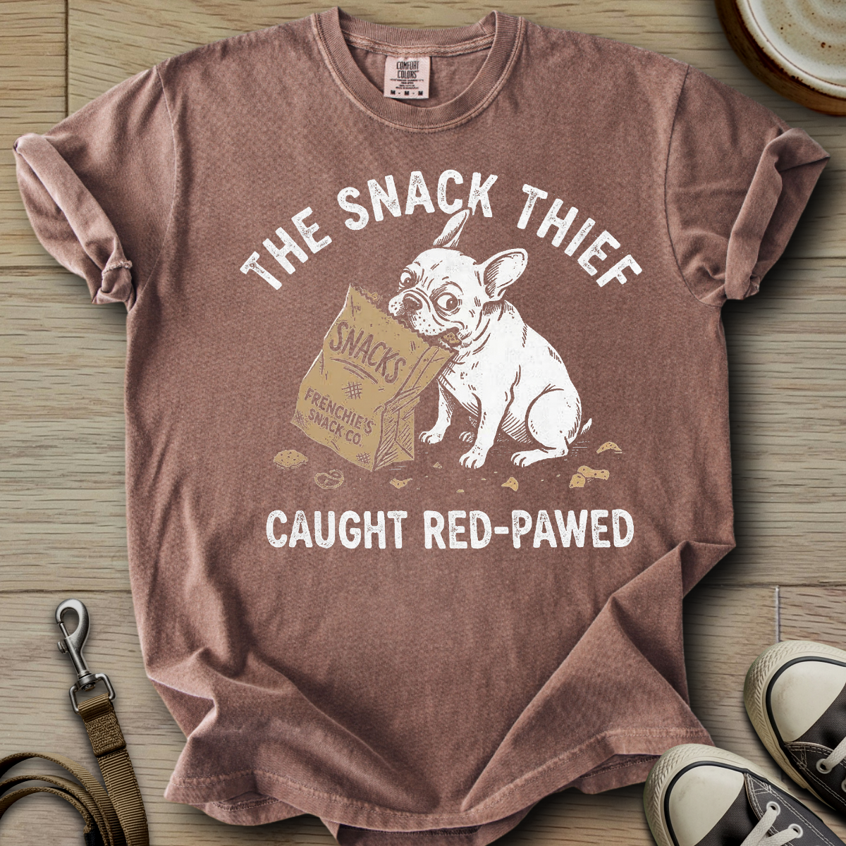 The Snack Thief - Frenchie T-Shirt