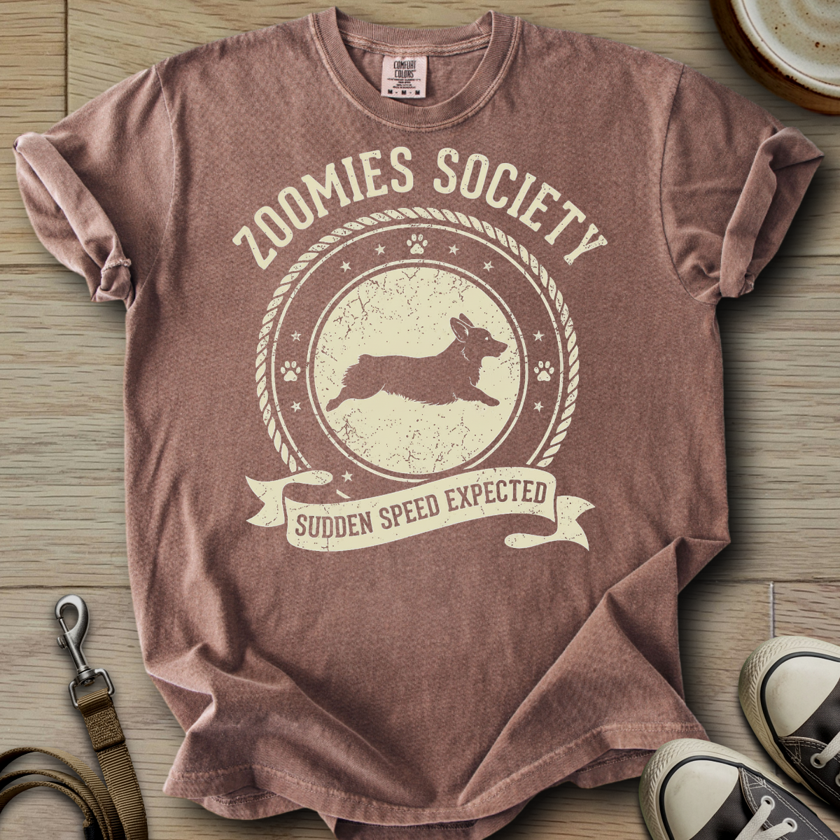Zoomies Society - Corgi T-Shirt ©