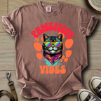 Pawsitive Cat Vibes T-Shirt