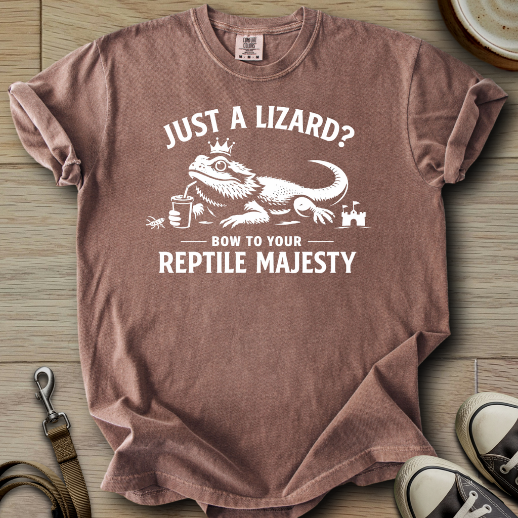 Just a Lizard? - Beardie T-Shirt