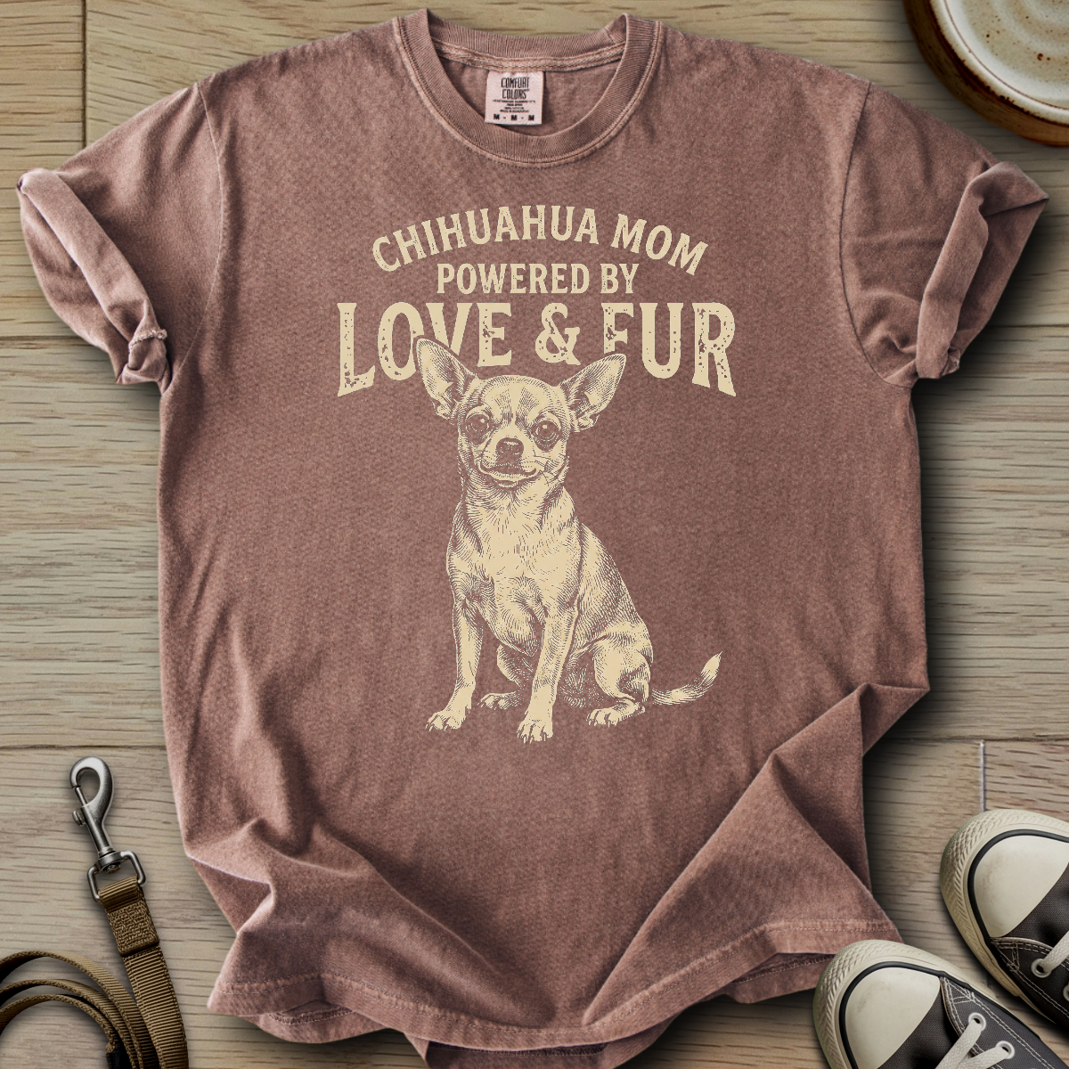 Chihuahua Mom Love & Fur T-Shirt
